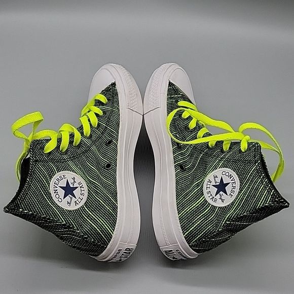 Converse Chuck Taylor All Star Neon High Tops sz 6 - Picture 6 of 10